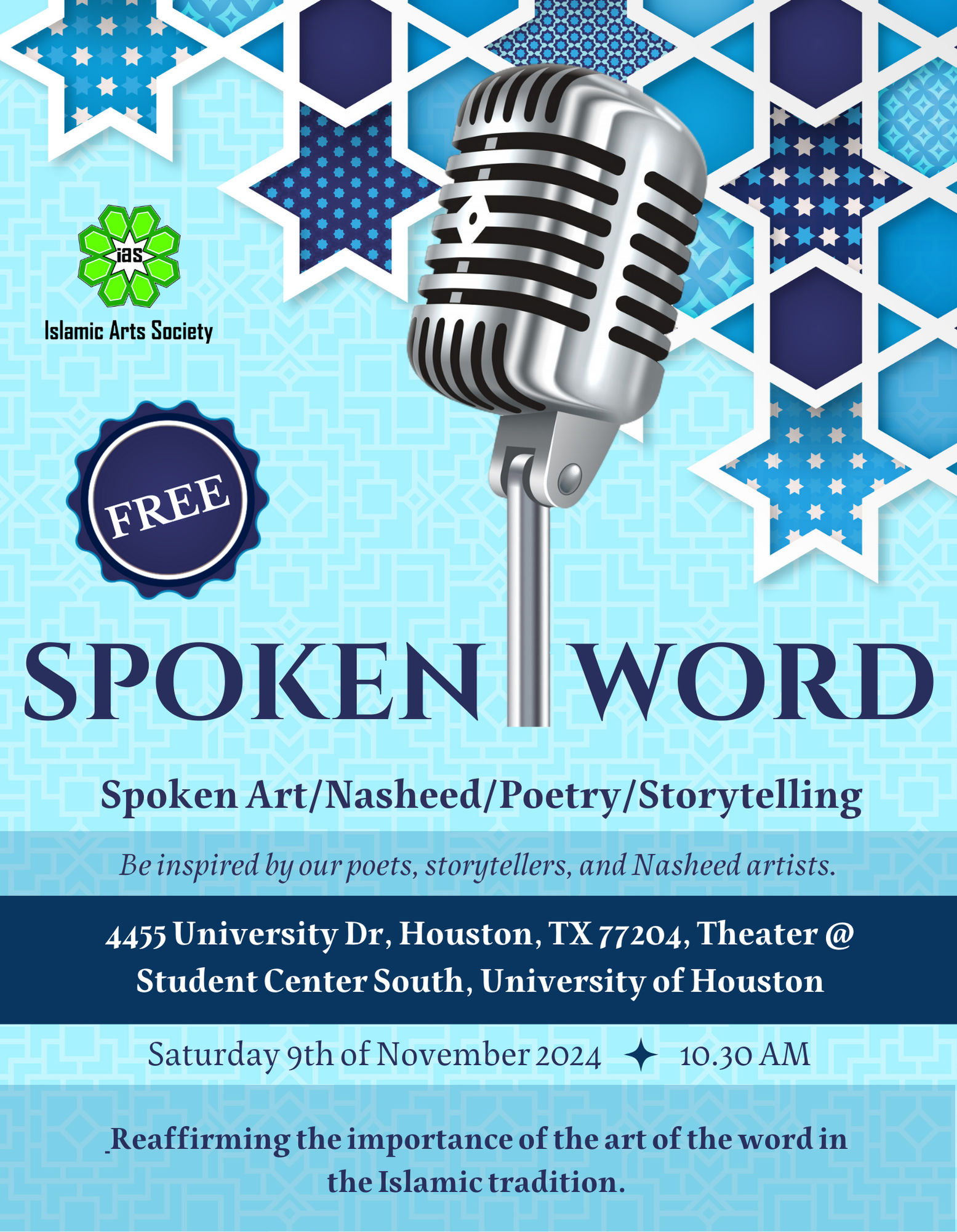 Flyer SPOKEN WORD